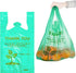 Lakesstory Biodegradable Green T-Shirt Bags | Compostable Grocery Bags | Eco-Friendly Plastic Bags