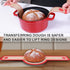 2 Pcs Silicone Bread Sling, Non-Stick Heat Resistant Baking Mat for Dutch Oven with Long Handle for Sourdough