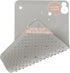 HEVEA Natural Rubber Wave Bath Mat Long 28 16 in - Non-Slip