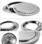 Korean Style BBQ Plate - Smokeless Indoor Stainless Steel Non-Stick Roasting Round Grill Pan for Camping