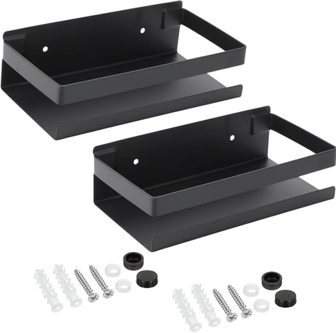 Lallisa 2 Pieces Stainless Steel Shelf Bathroom Shower Floating Shelves Wall Mounted