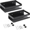 Lallisa 2 Pieces Stainless Steel Shelf Bathroom Shower Floating Shelves Wall Mounted