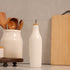 16oz HOMCDALY Ceramic Olive Oil Dispenser for Kitchen, Stoneware Oil and Vinegar Bottles Dispenser, Kitchen Dispenser