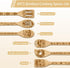 GLOBLELAND 6Pcs Mushroom Bamboo Cooking Utensils Wooden Engraved Cooking Spoons Set Carving Kitchen Bamboo Spatula Set Wood Cooking Spoon for Kitchen House Warming Gift