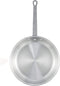 Winco AFP-10A Commercial-Grade Aluminium Fry Pan/Skillet, 10", Silver