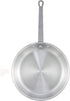 Winco AFP-10A Commercial-Grade Aluminium Fry Pan/Skillet, 10", Silver