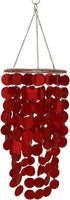 FlavorThings Red Bling Hanging Chandelier Great idea for Wedding Chandeliers Centerpieces Decorations and Any Event