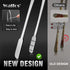 WALFOS Stainless Steel Tweezer Tongs for Cooking - 3 Pcs Pasta Tweezers for Roasting and Grabbing Small Objects