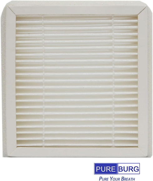 PUREBURG Replacement True HEPA Filter for Smart Air QT3 Portable Air Purifier, 4-Pack H13 Air Clean Dust Pet-hair