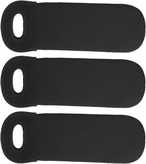 3pcs Thick Insulating Neoprene Wine Carrier Travel Bag - Waterproof Dustproof Champagne Bottle Tote