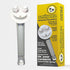 Smilyeez Caddy Combo, Sink Caddy with Smiling Dishwand & 2 Scrub Brushes (White & Grey)