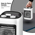 SUIDREAMS 6 Portable Air Conditioners, Personal Evaporative Air Cooler with Wind Speeds Small Air Conditioner Fan