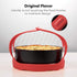 Pressure Cooker Sling, Silicone Bakeware for 6 Qt/8 Qt Instant Pot, Anti-scalding Bakeware Lifter Steamer Rack, Red