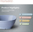 SOUJOY 20 Pack Wheat Straw Bowls, 20 Oz Unbreakable Cereal Bowls, Reusable for Snacks, Microwave Safe