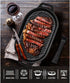 Pizza Cast Iron Grill Pan, Suitable for Most Pizza Ovens, Griddle and Grills