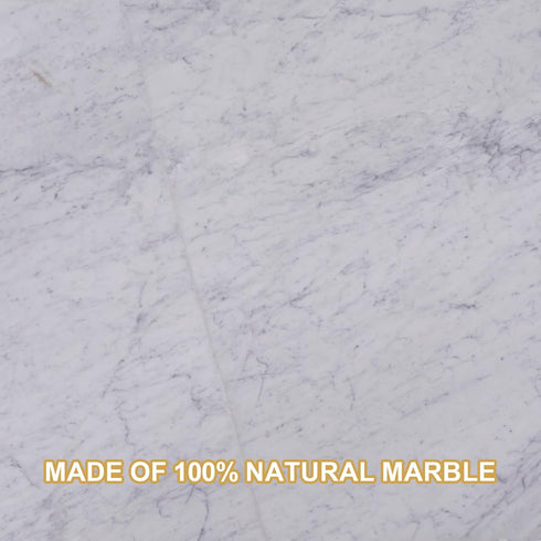 Countertop, 6 Koville Carrara Marble Paper Towel Holder Genuine Stone Paper Towel Holder Stand for Kitchen Storage
