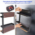 Dr.BeTree Magnetic Spice Rack for Refrigerator, Magnetic Paper Towel Holder Shelf, Kitchen Organization and Storage