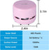 Portable Mini Vacuum Cleaner, Cordless Desktop Handheld Dust Sweeper with Strong Suction for Home/Office/Car