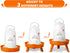 Eggluuz Set, 1L 1.5L 3 Chick Feeder and Waterer Kit Automatic Chicken Feeder and Waterer Chick Feeder and Chick Waterer