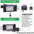 Lights,13ftx6.5ft 30V 8 HEYFUNi Curtain Safety Window Curtain Icicle String Lights Modes for Christmas Wedding Party