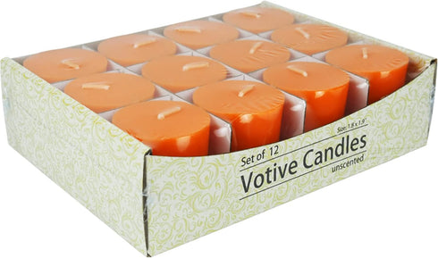 Orange Votive Candles