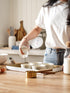 LE TAUCI Ramekins 4 oz, Ceramic Baking Dishes for Creme Brulee, Lava Cake, Pudding, Set of 4