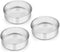 E-far 6 Inch Cake Pan Set of 3, Stainless Steel Round Smash Cake Baking Pans, Non-Toxic & Dishwasher Safe