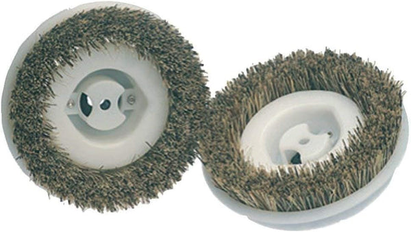 Koblenz Floor Scrubbing Brushes, Compatible with 12-inch Floor Polisher, Scrub Brushes with