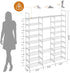 WOWLIVE 9 Tiers Large Shoe Rack Organizer for Closet, Stackable Heavy Duty Shoe Storage with Metal Connectors