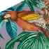 14x20 Inch JWH Rust Parrot Throw Pillow Covers Decorative Print Forest Leaf Accent Pillow Cases Rainforest Cushion Palm