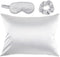 Bucky At Home Spa Collection, Silk-Like Satin Sleep Set, 5 Piece Set in Silver