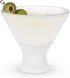 Host Stemless Martini Glasses, Double Walled Insulated Drinking Glass, Set of 2 Cocktail Glasses