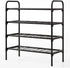 Tujurich 4-Tler Closet Shoe Rack Organlzer, Rustproof lron, Spaclous Shoe Storage Shelf for or Entryway, Fits Sneakers