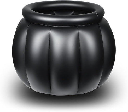 Halloween Inflatable Cooler, 22x18 Inch Witch Cauldron Kettle, Large Ice Bucket for Halloween Parties and Travel