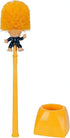 Toilet Brush Funny Cleaner Scrubber Toilet Bowl Brush with Holder,Gag Gifts Doll for Bathroom Decor Deep Cleaning Make