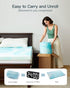 PERLECARE 2 Inch Twin Memory Foam Mattress Topper, Cooling Gel Infused Pad for Pressure Relief Back Pain, CertiPUR-US