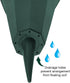 FloraCraft Affinity Green Plastic Cemetery Vase with Permanent Spike, 4.4 inch x 12.75 inch