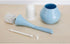 INCHANT Toilet Brush with Holder, Bathroom Detachable Toilet Brush - Blue