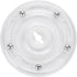TamBee 4PCS 3Inch Acrylic Lazy Susan Turntable Organizer for Spice Rack Table Cake Kitchen