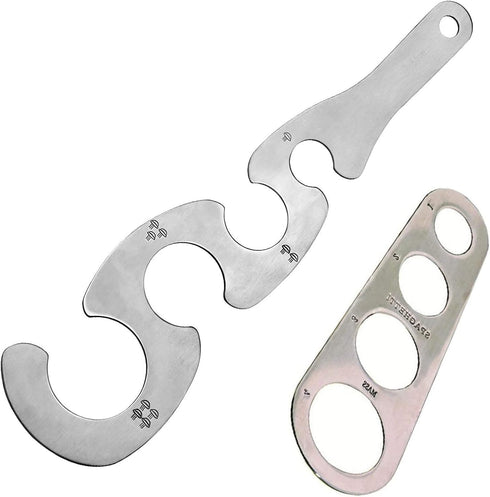 Spaghetti Pasta Measure Stainless Steel Tool, 4 Serving Portion Control Cooking Tool, Kitchen Gadgets 2 Pcs