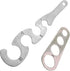Spaghetti Pasta Measure Stainless Steel Tool, 4 Serving Portion Control Cooking Tool, Kitchen Gadgets 2 Pcs