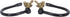 Meriville Set of 2 Decorative Bird Window Curtain Holdbacks for Draperies, Renaissance Gold
