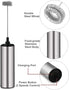 Electric Milk/Coffee Frother - Basecent Rechargeable Handheld Foam Maker for Latte, Cappuccino, and Hot Chocolate