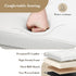15 Inch Athena Collection Leather Square Ottoman with Storage, Small Storage Ottoman, Multipurpose Footstool Foot Rest