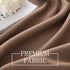 MIULEE Mocha Blackout Valance Thermal Insulated Rod Pocket Window Treatment Tiers Short Curtain 52 x 18 Inches 1 Panel,