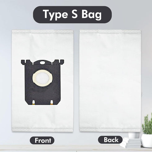 Replacement S Bag Compatible for Electrolux S-Bag Classic Vacuum, Models EL200F EL8500 EL202G EL6985 EL6988 EL6989