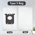 Replacement S Bag Compatible for Electrolux S-Bag Classic Vacuum, Models EL200F EL8500 EL202G EL6985 EL6988 EL6989