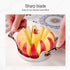 ELECTROEEL Premium Apple Slicer, Upgraded 12-Blade Extra Large Stainless Steel Cutter, Corer, Peeler for 4 Inch Apples