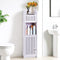 LuiceABC Toilet Paper Holder Stand, Over The Toilet Storage Cabinet for Bathroom,