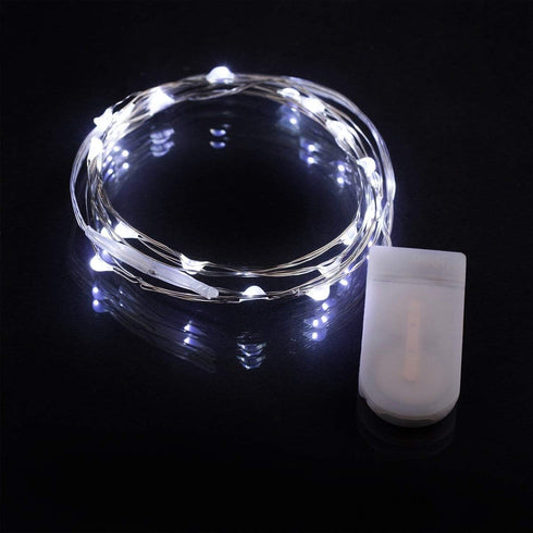 VOOKRY 12 Pack Fairy Lights Battery Operated, 30 LEDs Mini Starry String Lights for DIY Wedding Decorations